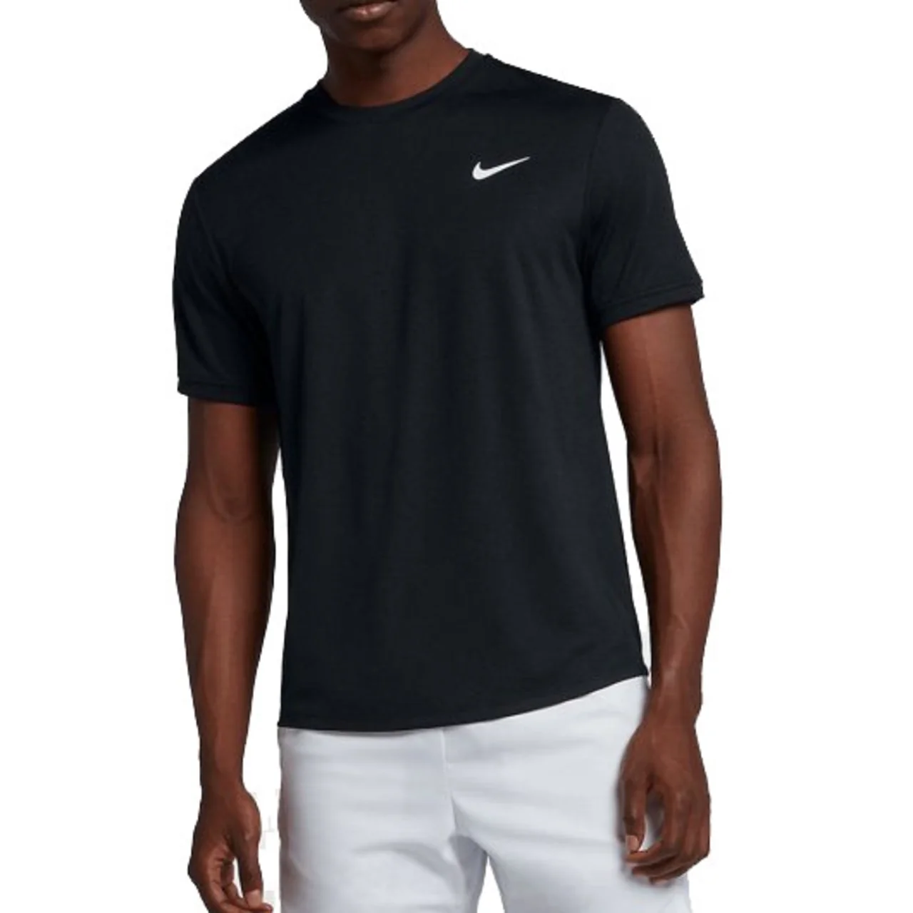 Nike Court Dry SS Top All Black Size S