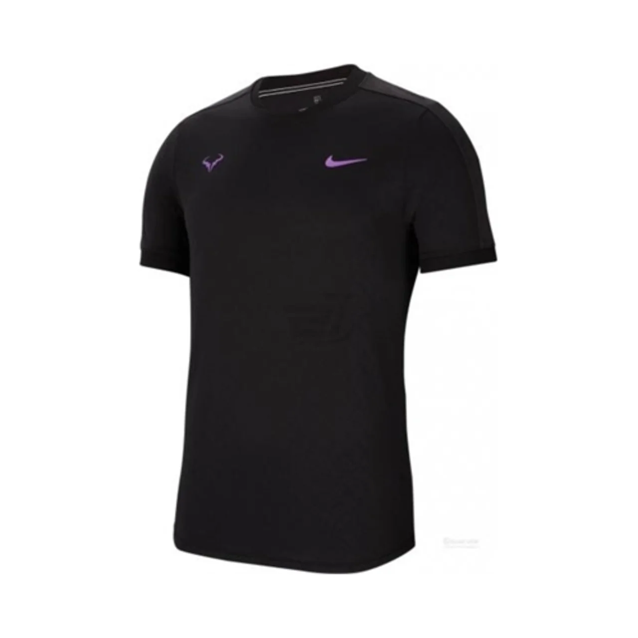 Nike Aero React Rafael Nadal Tee Black/Bright Violet