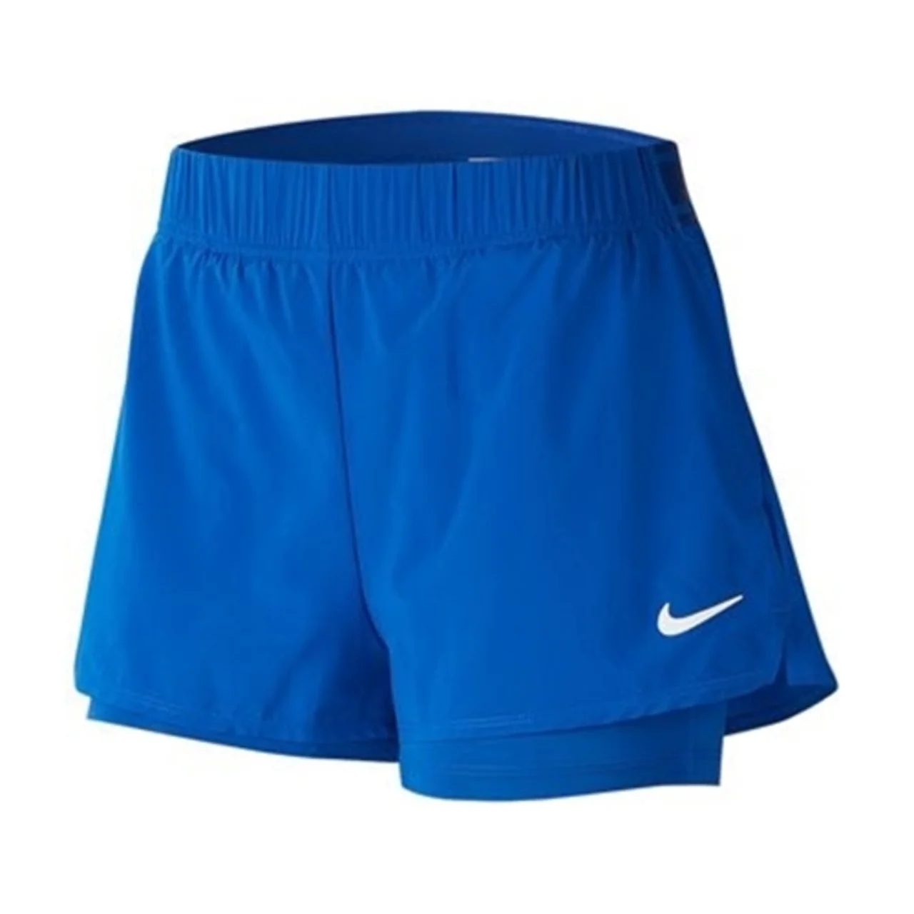 Nike Court Flex Shorts Women Blue (with pockets)