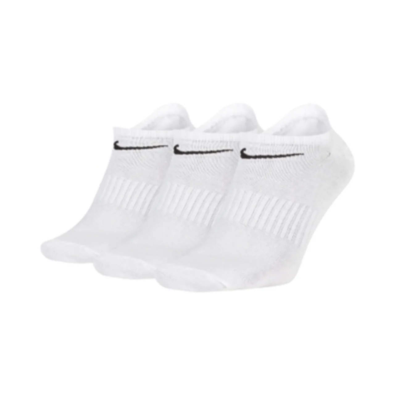 Nike No-Show Lightweight 3-pack Socks White