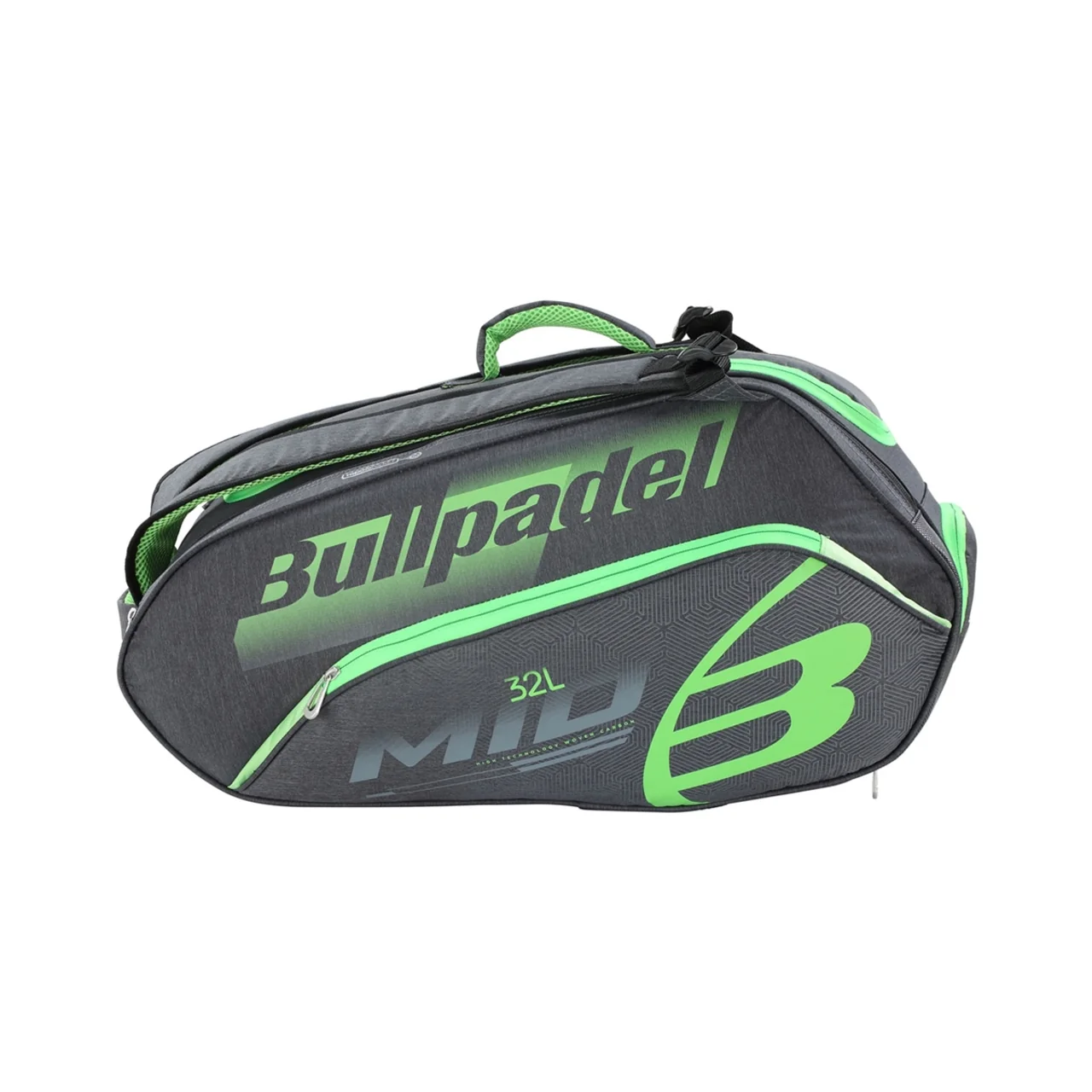 Bullpadel Mid Capacity Black/Green