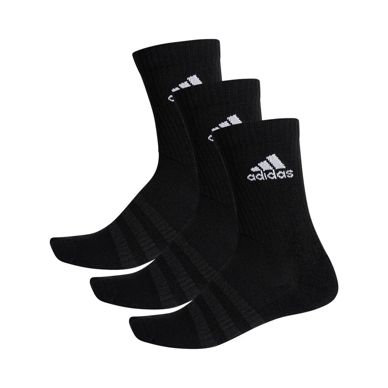 Adidas Cushioned Crew Socks 3-pack Black