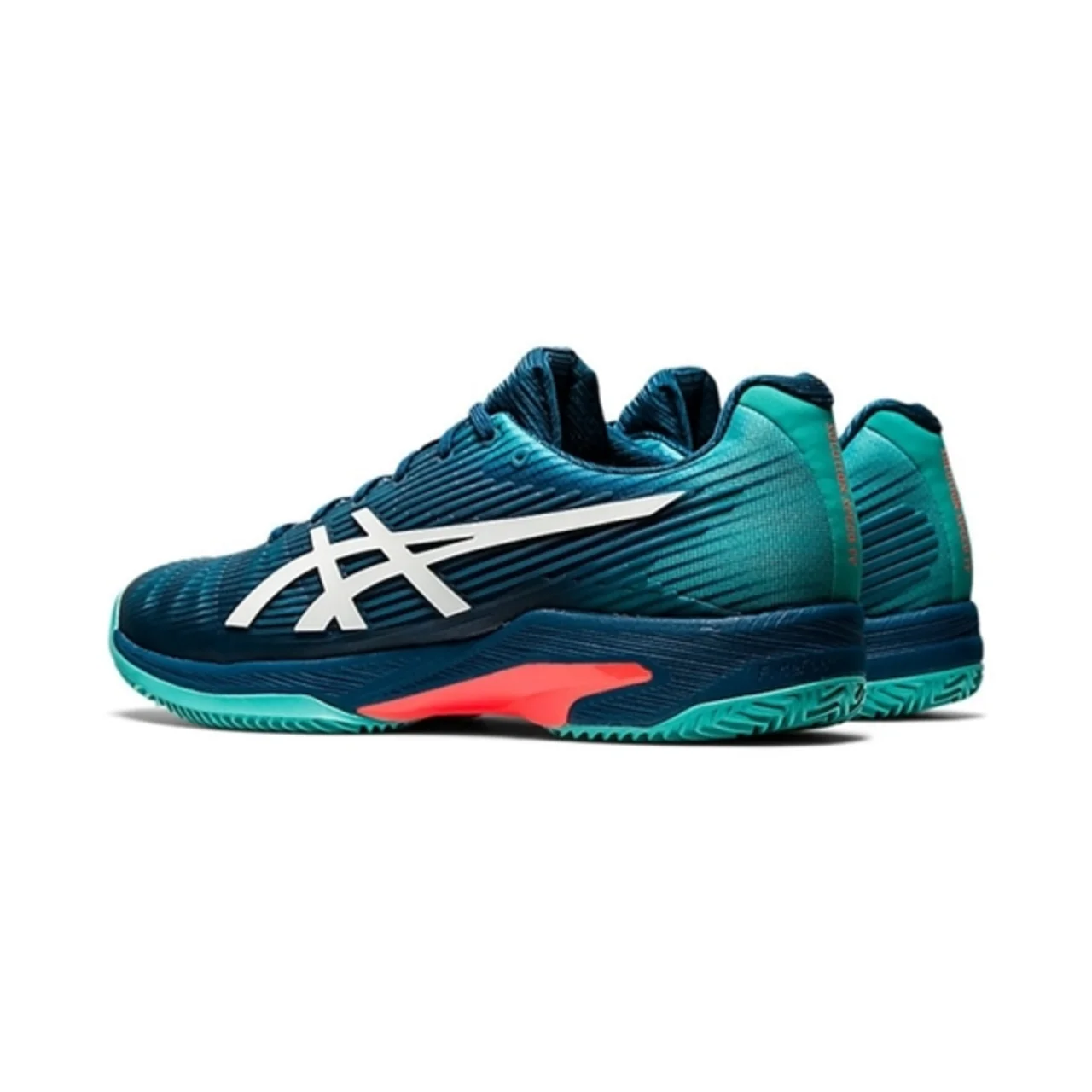 Asics Solution Speed FF Clay/Padel Mako Blue/White Size 40.5