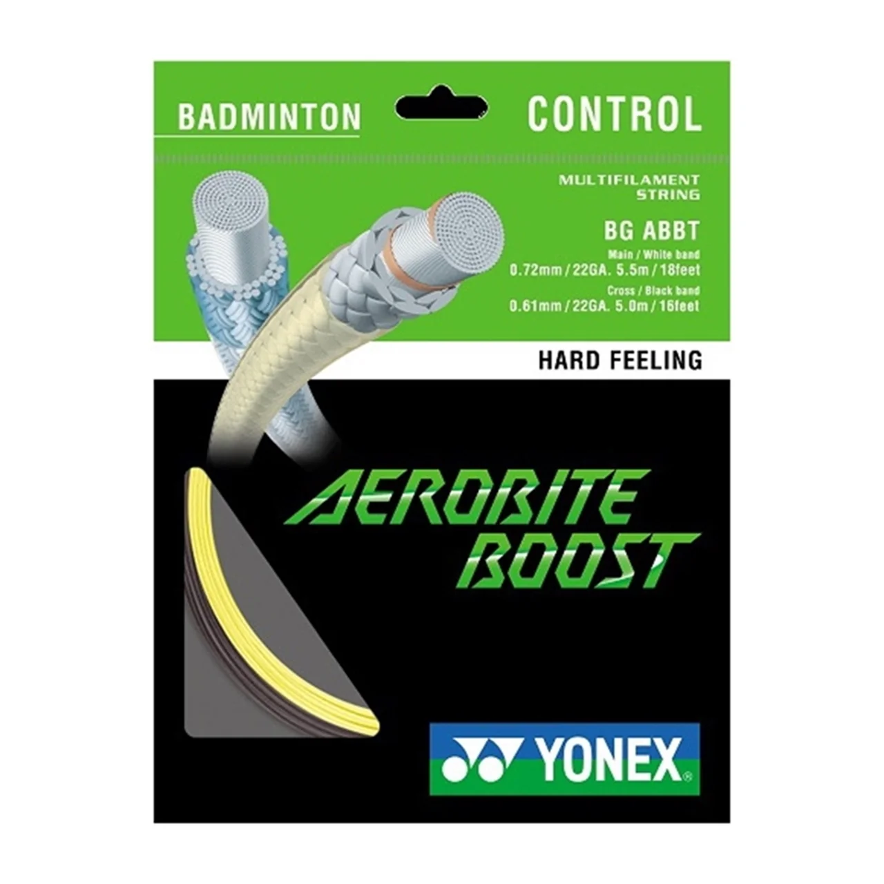 Yonex Aerobite Boost Yellow/Grey 200m