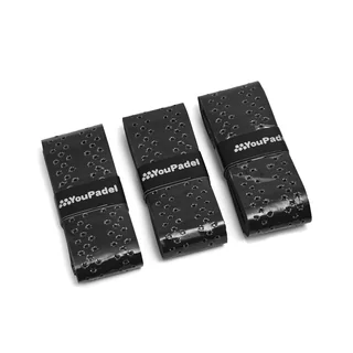 YouPadel Overgrip Air 3-pack Black