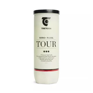 Tretorn Serie + Padel Tour 3 tuubia