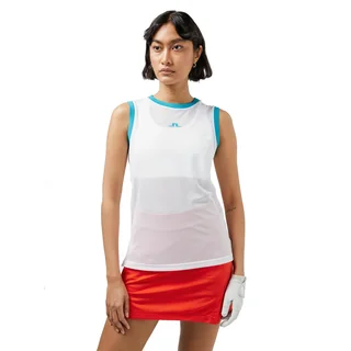 J.Lindeberg Marion Mesh Top White