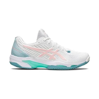 Asics Solution Speed FF 2 Clay/Padel Women White/Frosted Rose