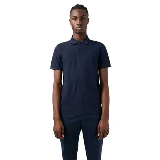 J.Lindeberg Troy ST Pique Polo Shirt JL Navy