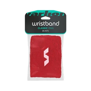 Varlion Classic Wristband x2 Red/White