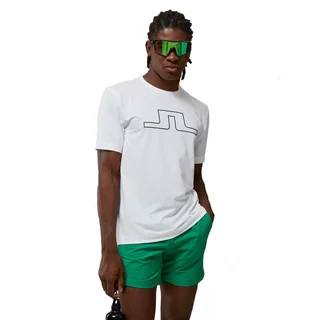 J.Lindeberg Bridge Graphic T-Shirt Men White