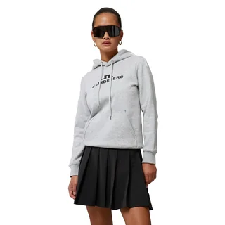 J.Lindeberg Alpha Hood Women Stone Grey Melange
