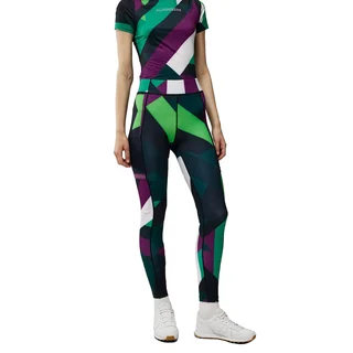 J.Lindeberg Margit Print Tights Green Flag