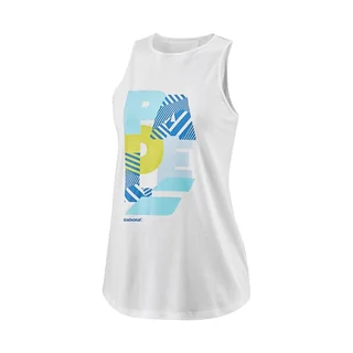 Babolat Padel Cotton Tank Women White