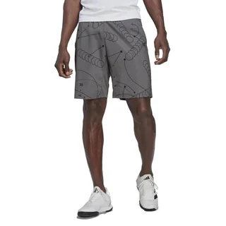 Adidas Club Graphic Shorts Men Grey Four