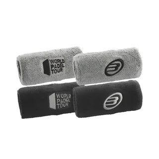 Bullpadel Wristband WPT x2 Black/Grey