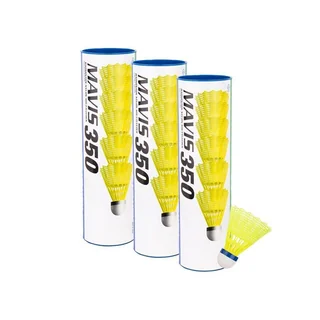 Yonex Mavis 350 Medium gul 3 rør