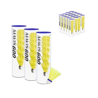 Yonex Mavis 600 Medium Yellow 20 tubes