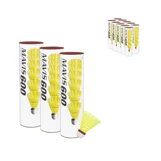 Yonex Mavis 600 Fast Yellow 10 tubes