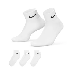 Nike Ankelstrømper med demping 3-pk Hvit