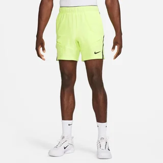 Nike Court Dri-Fit Advantage 7" shortsit Vaalea sitruuna