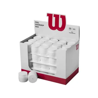 Wilson Pro Overgrip Perforated White 60-pack