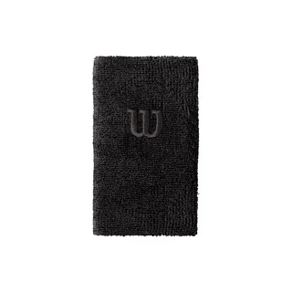 Wilson Extra Wide Wristband Black