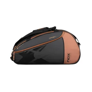 Nox Luxury Open Series Padel Bag Black/Brown