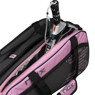 Nox Street Series Padeltasche grau/pink