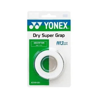 Yonex Dry Super Grap 3-pack White