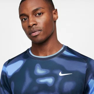 Nike Court Advantage T-shirt Print Armory Navy