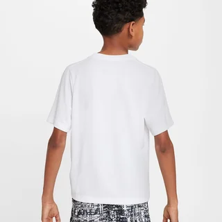 Nike Multi Short Sleeve Junior Top White