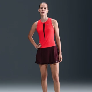 Nike Court DriFit Women Slam Tank US Open Crimson/Burgundy Crush
