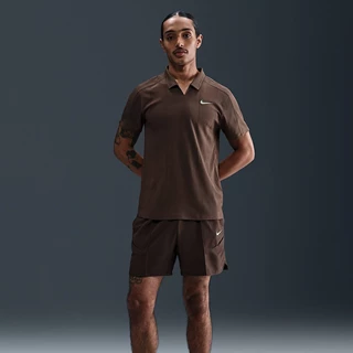 Nike DriFit Slam Polo Brown