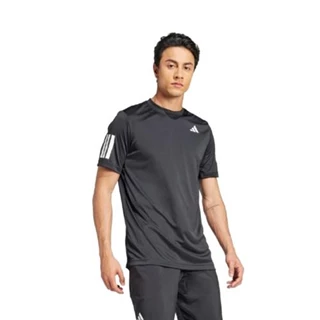 Adidas Club 3-Stripe Tee Black
