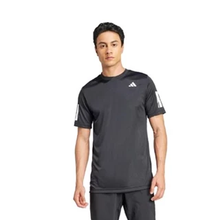 Adidas Club 3-Stripe Tee Black