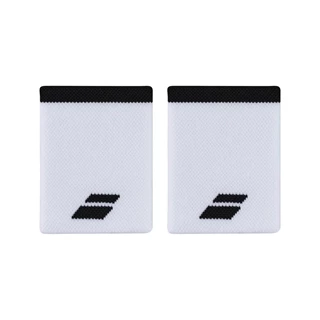 Babolat Logo Wristband Jumbo Black/White
