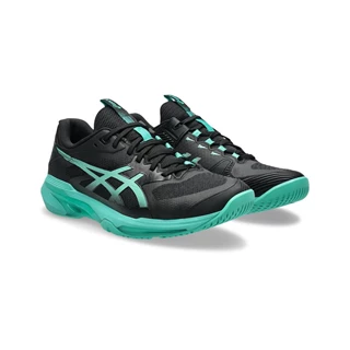 Asics Solution Speed FF 4 Black/Aurora Green