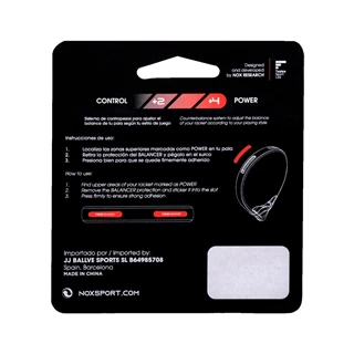 Nox Balans och viktjusterare 2-4g Nox 2026 Series