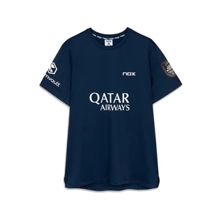 Nox Sponsors AT10 Dark Blue Agustin Tapia T-shirt 2026