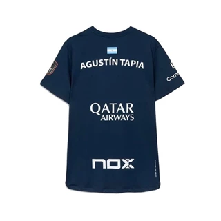 Nox Sponsors AT10 Dark Blue Agustin Tapia T-shirt 2026