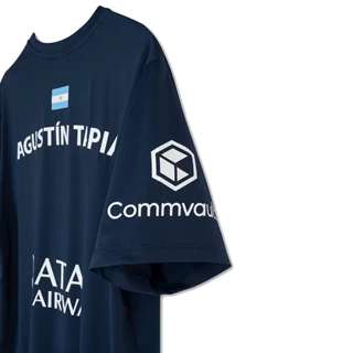 Nox Sponsors AT10 Dark Blue Agustin Tapia T-shirt 2026