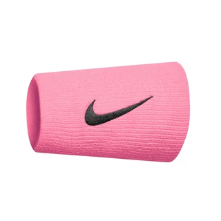 Nike Swoosh Doublewide Wristband Pink Gaze