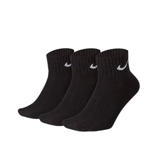 Nike Ankle Socks Cushioned 3-pack Black