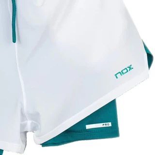 Nox Pro Shorts White/Ivy Green