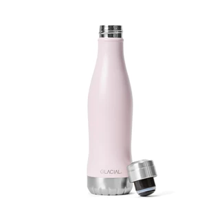 Glacial Insulated Bottle 400ml Matte Pink