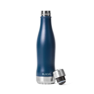 Glacial Insulated Bottle 400ml Matte Navy