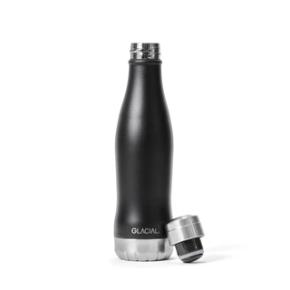 Glacial Insulated Bottle 400ml Matte Black