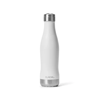 Glacial Insulated Bottle 400ml Matte White