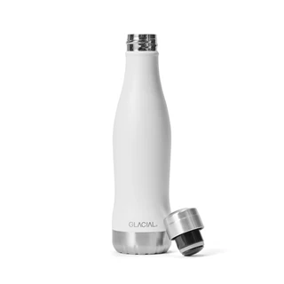Glacial Insulated Bottle 400ml Matte White